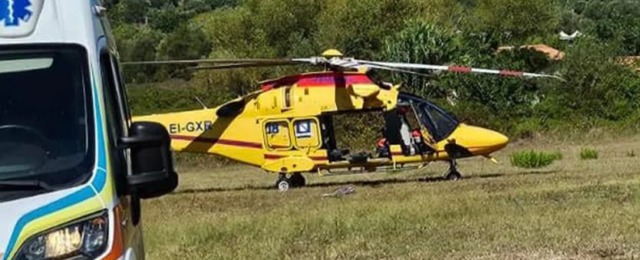 Scontro sulla Sp 19: tre feriti, due in eliambulanza