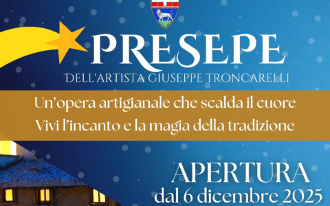 Alla Sala Anselmi il presepe artistico di Giuseppe Troncarelli
