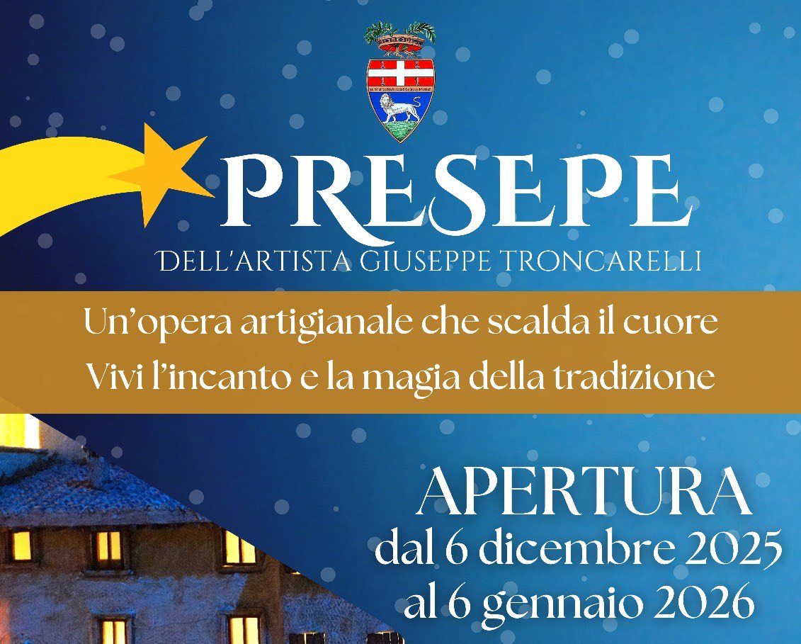 Alla Sala Anselmi il presepe artistico di Giuseppe Troncarelli