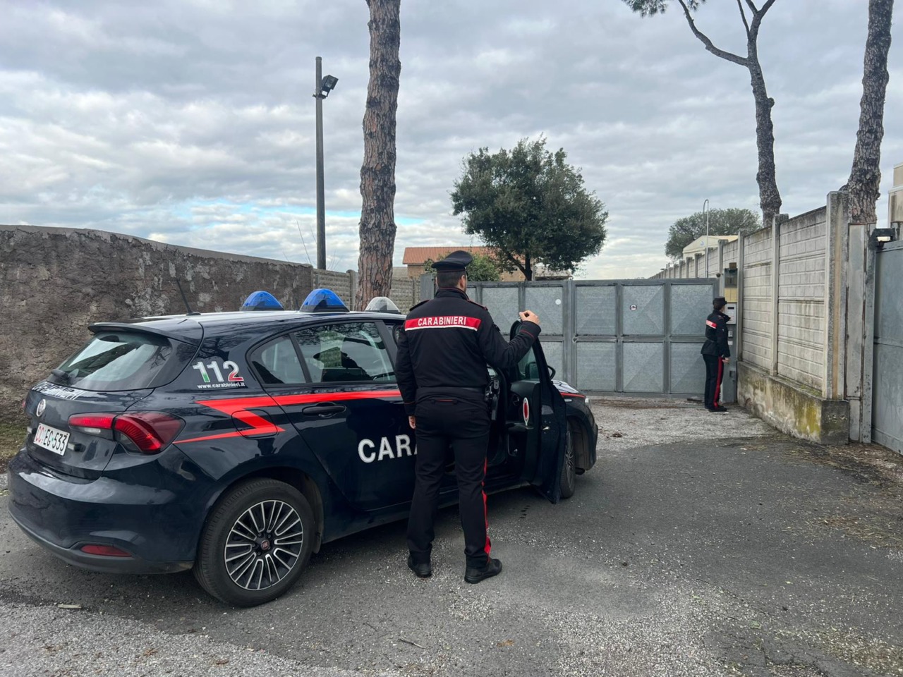 Due uomini arrestati per tentato furto in un cantiere edile a Vallerano