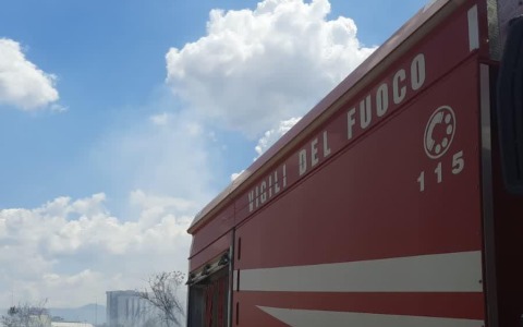 Incendio alla Casa della Salute di Soriano
