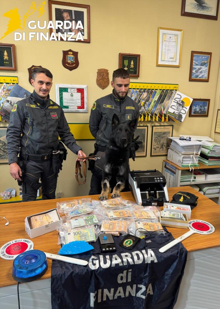 Sequestro di oltre 157 mila euro in contanti e droga