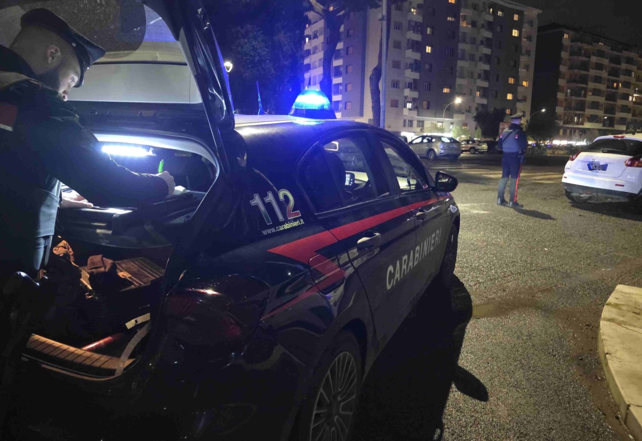 Tre arresti per furti in un parcheggio a Sutri