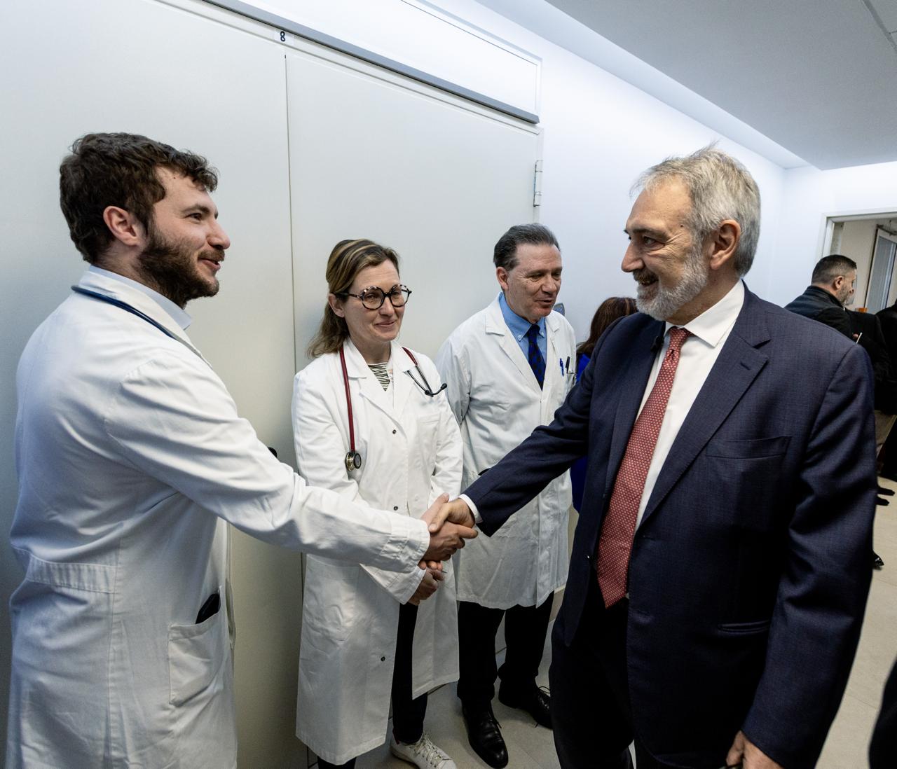 Aperto il rinnovato reparto di Ematologia all’ospedale Santa Rosa di Viterbo