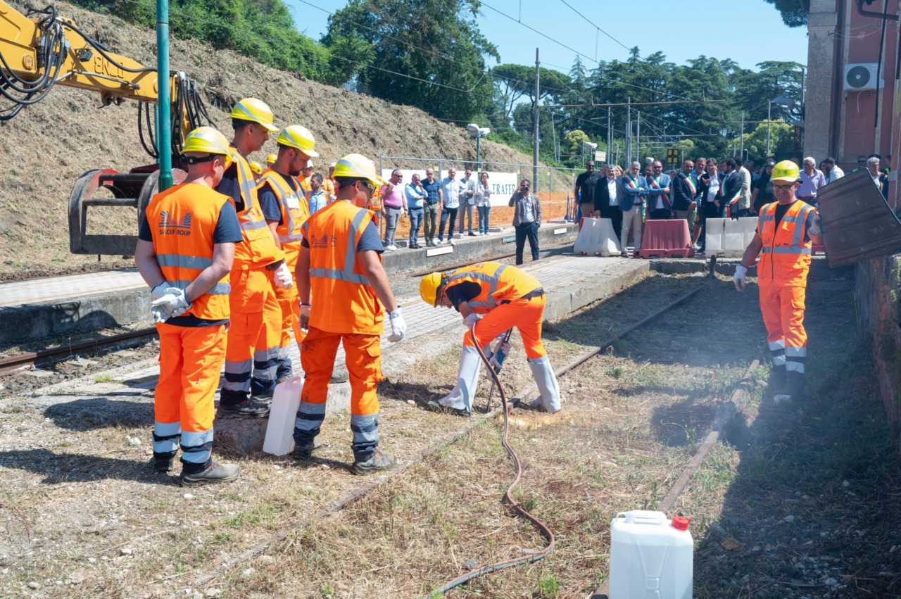 Prosegue il potenziamento della ferrovia Roma-Viterbo: partono le operazioni di bonifica bellica